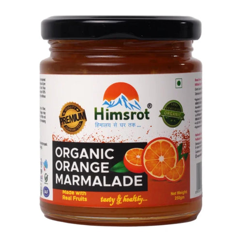 Orange Marmalade Fruit Jam with Real Fruits, 250g