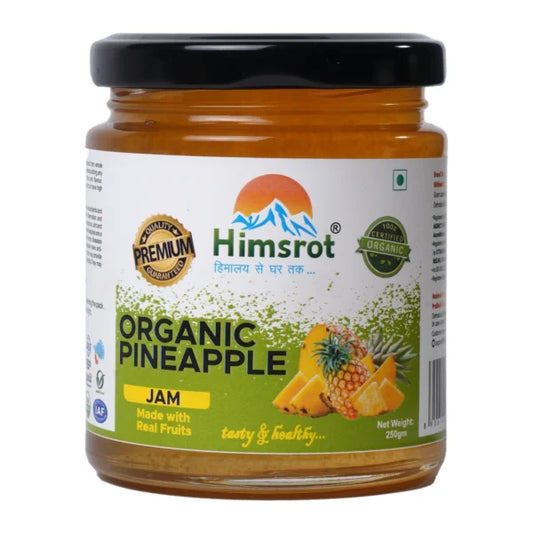 Himsrot Organic Pineapple Jam, 250g