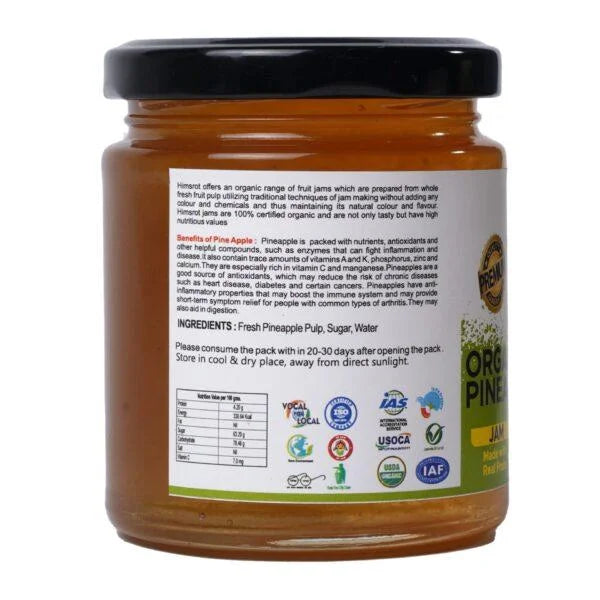 Himsrot Organic Mixed Fruit Jam, 250g