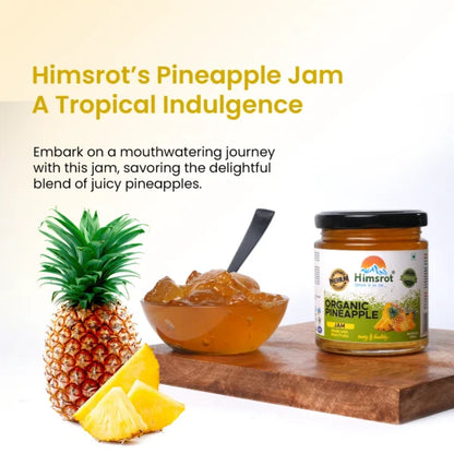Himsrot Organic Pineapple Jam, 250g