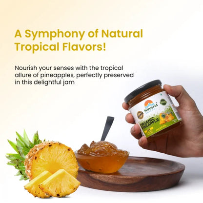 Himsrot Organic Pineapple Jam, 250g