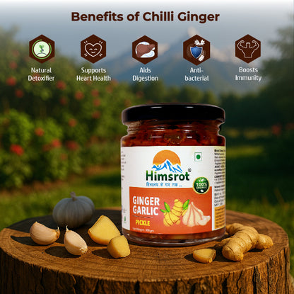 Himsrot Ginger Garlic Pickle 200gm